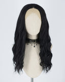 Curly Black Synthetic lace Front Wig WW298