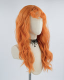 Orange Curly Synthetic Wig HW192