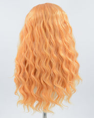 Curly Orange Synthetic Lace Front Wig WW229