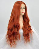 Cooper Red Synthetic Lace Front Wig WT166