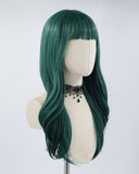 Green Black Synthetic Wig HW218