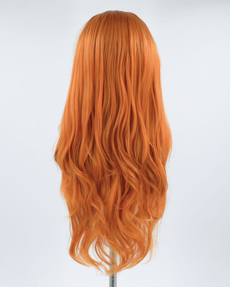 Ginger Orange Synthetic Lace Front Wig WT106