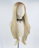 New Blonde Wavy Synthetic Lace Front Wig WT032