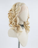 Blonde Brown Tinsel Synthetic Lace Front Wig WW363