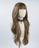 Long Brown Synthetic Wig HW233