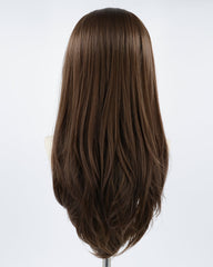 Natural Brown Synthetic Lace Front Wig WW295