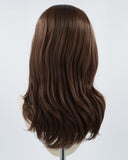 Brown Medinum Length Synthetic Lace Front Wig WT202