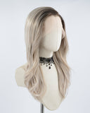 Ombre Ash Brown Synthetic Lace Front Wig WW494