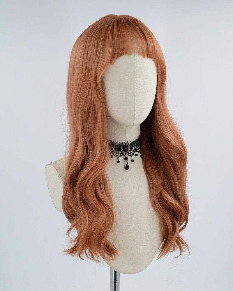 Copper Orange Synthetic Wigs HW021