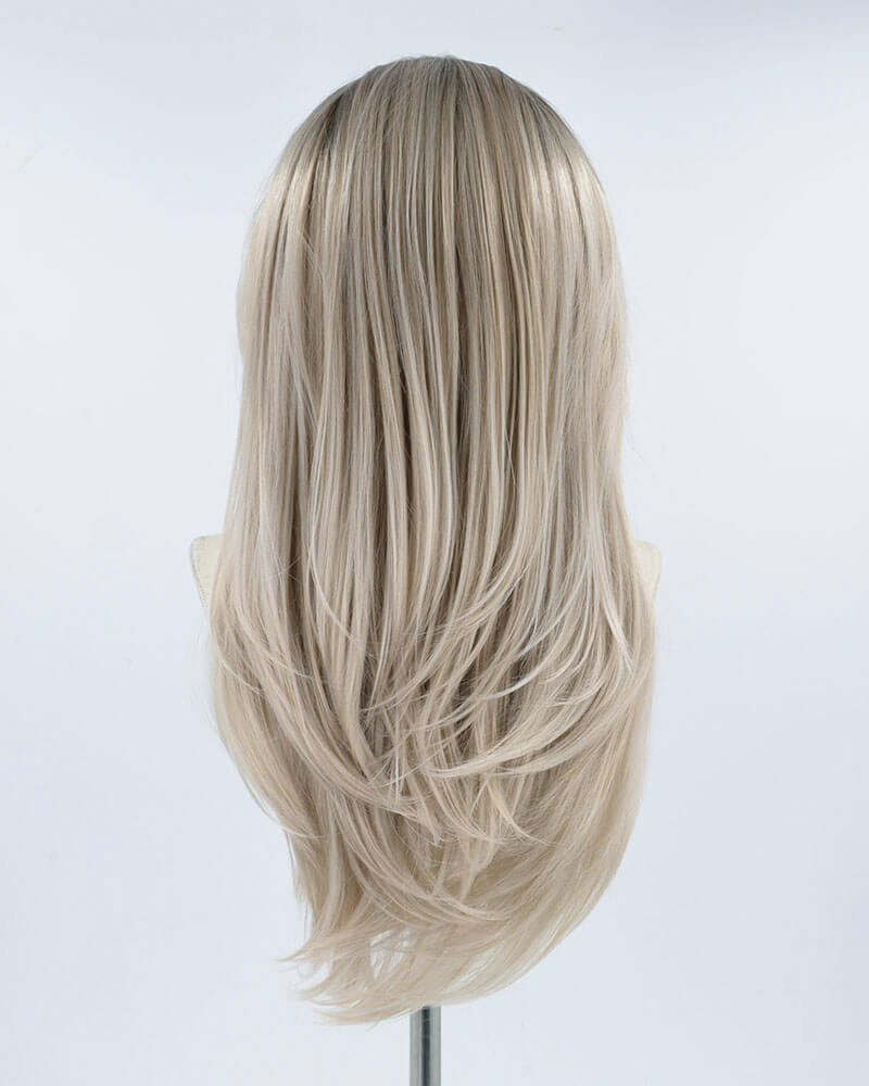 Ash Ombre Blonde Synthetic Lace Front Wig WW339