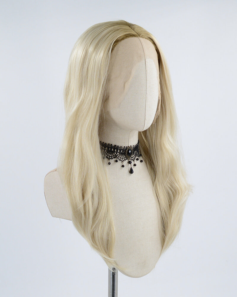 Ombre blonde Synthetic Lace Front Wig WT209