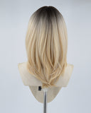 Ombre Blonde Short Synthetic Wig HW212