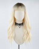 Ombre Blonde Wavy Synthetic Wig HW145