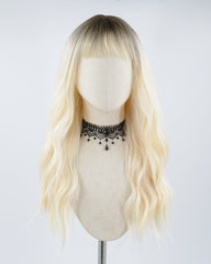 Ombre Blonde Wavy Synthetic Wig HW145
