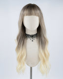 Grey Ombre Blonde Synthetic Wig HW213