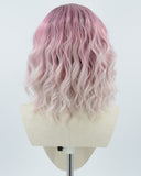 Ombre Pink Synthetic Lace Front Wig WW134