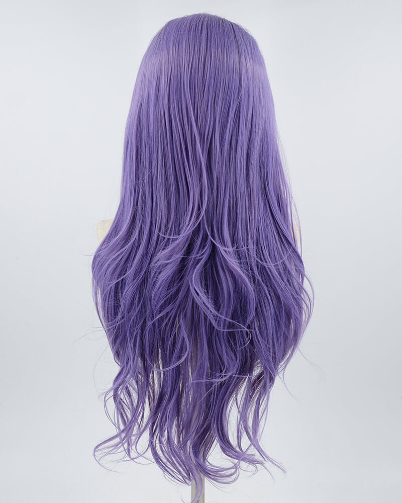 Ombre Purple Synthetic Lace Front Wig WT197