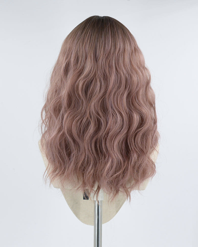 Ombre Pink Hard Front Wig HW070