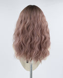 Ombre Pink Hard Front Wig HW070