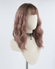 Ombre Pink Hard Front Wig HW070