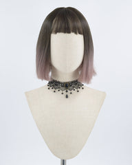 Ombre Pink Short Synthetic Wig HW164