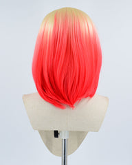 Blonde Short Synthetic Lace Front Wig WW385