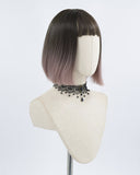 Ombre Pink Short Synthetic Wig HW164