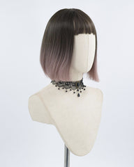 Ombre Pink Short Synthetic Wig HW164