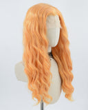Curly Orange Synthetic Lace Front Wig WW229