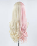 Pink Blonde Synthetic Wig HW152