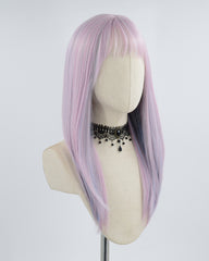Pink Purple Blue Synthetic Wig HW158