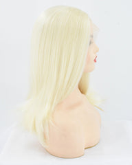 613 Blonde Straight Synthetic Lace Front Wig WW006