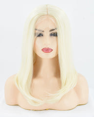 613 Blonde Straight Synthetic Lace Front Wig WW006