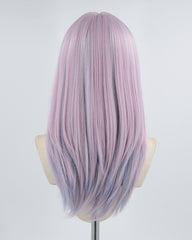 Pink Purple Blue Synthetic Wig HW158