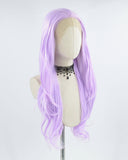 Light Purple Synthetic Lace Front Wig WT213