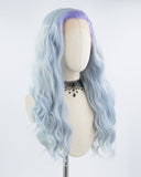 Mixed Color Curly Synthetic Lace Front Wig WW212