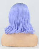 Lavender  Synthetic Lace Front Wig WT031