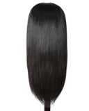 13*6 Natural Black Human Hair Wig Silk Straight HT006