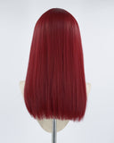 Red Straight Synthetic Wig HW161