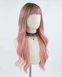 Ombre Rose Pink Synthetic Wig HW148
