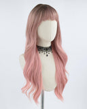 Ombre Rose Pink Synthetic Wig HW148