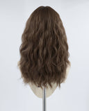 Brown Curly Synthetic Wig HW131