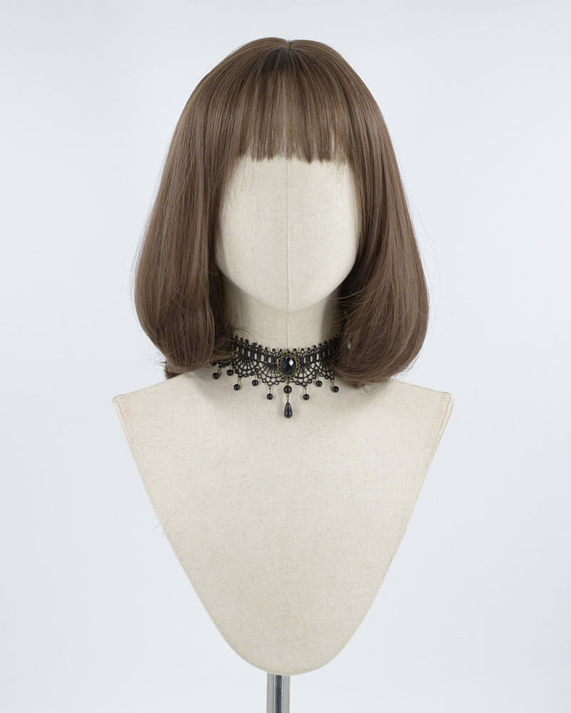 Brown Bob Synthetic Wig HW154
