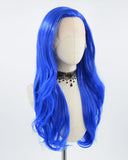 Blue Tinsel Synthetic Lace Front Wig WW299