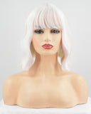 White Mixed Hard front Wig HW020