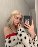 Short Blonde Synthetic Lace Front Wig WW015