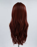 Wine Red Synthetic Wig HW187
